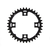 Plato Monoplato Narrow Wide Bicicleta Sunrace CRMX00 36 Dientes 96 BCD Negro