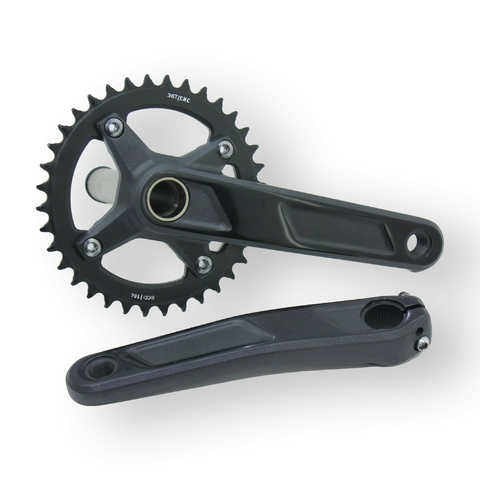 Plato Palanca Monoplato Bcd 104 36t NarroWide 170mm + Caja Hollowtech