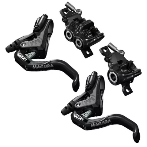 Kit Freno Hidraulico Magura MT Trail Sport Del Caliper 4 Pistones Tra Caliper 2 Pistones