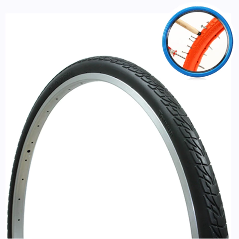 Cubierta Aither 1.1 Tannus STD 24 x 1.75 Comp. Regular Negro (x Unidad)