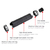 Puños Mtb Promend GR-515 Largo 130mm Doble Lock Ring Negro - loja online