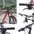 Puños Mtb Promend GR-515 Largo 130mm Doble Lock Ring Negro na internet