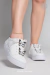 Tênis Izabella 24 - BRANCO/PRETO - comprar online