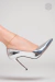 SCARPIN CLASSIC - PRATA (salto 10) - comprar online