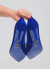 SCARPIN CLASSIC VELUDO AZUL - comprar online