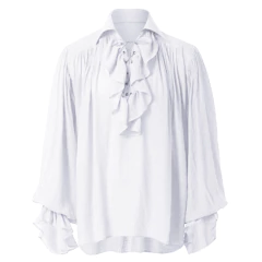 Camisa Cigana Branca Vintage - comprar online