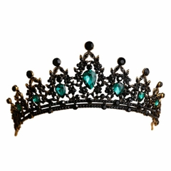 Tiara Pombagira VERDE E PRETA