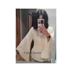 BLUSA CIGANA BRANCA MANGA LONGA na internet