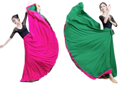 SAIA DANÇA DUPLA FACE Verde e Rosa - comprar online