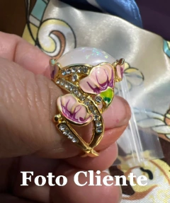 Imagem do Anel Afrodite Flor de Lotus