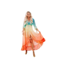 VESTIDO GYPSY ARCO-IRIS