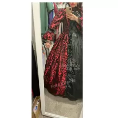 Imagem do Vestido Pombagira Rosa Figueira