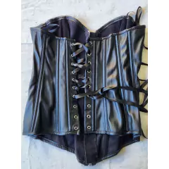 CORSET PRETO ZIPER na internet