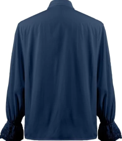 Camisa Cigana Masculina Vitoriana Azul - loja online