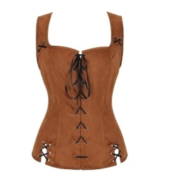 Corset Camurça