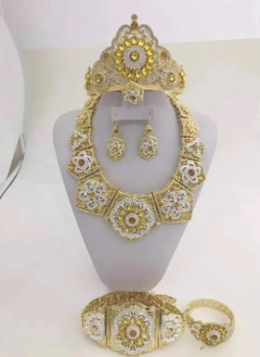 Conjunto Tiara Cigana do ouro - comprar online