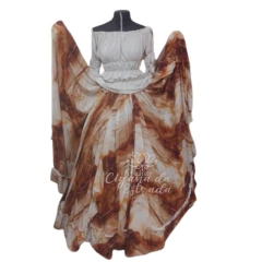 CONJUNTO CIGANO FEMININO SAIA E BLUSA - comprar online