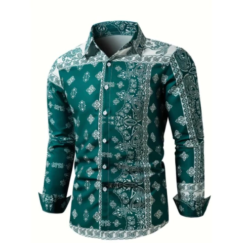 CAMISA CIGANA INDIANA VERDE