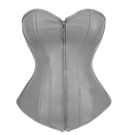 Corselet couro ecoligico - Atelier Cigana da Estrada