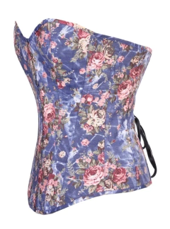 Corset Floral Overbust - loja online