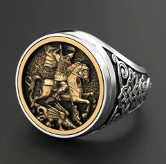 Anel São Jorge - Atelier Cigana da Estrada