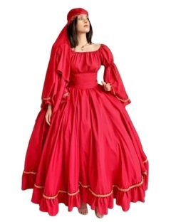 Conjunto Cigana Vermelho na internet