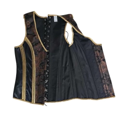 Colete Corset Cigano Masculino Vitoriano - Atelier Cigana da Estrada