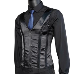 Colete Corset Cigano Masculino Vitoriano na internet