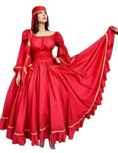 Conjunto Cigana Vermelho