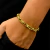 Pulseira Cartie Dupla - Fecho canhão - 8mm - Banhado a ouro 18K - Garantia de 01 ano