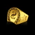 Anel Cifrão - Moeda antiga - Banhado a ouro 18K - Garantia eterna na cor - Valle ® | N.º 1 em joias banhadas a ouro 18K