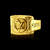 Anel Estrela de Davi com detalhes - Moeda antiga - Banhado a ouro 18K - Garantia eterna na cor - Valle ® | N.º 1 em joias banhadas a ouro 18K
