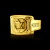 Anel Estrela de Davi com detalhes - Moeda antiga - Banhado a ouro 18K - Garantia eterna na cor - Valle ® | N.º 1 em joias banhadas a ouro 18K