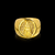 Anel Nossa Senhora - Moeda antiga - Banhado a ouro 18K - Garantia eterna na cor - Valle ® | N.º 1 em joias banhadas a ouro 18K