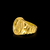 Anel Nossa Senhora [02] - Moeda antiga - Banhado a ouro 18K - Garantia eterna na cor - loja online