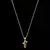 KIT - Corrente 3 por 1 Fígaro 1.5mm - Pingente crucifixo 3D 2,8x1,9cm - Banhado a ouro 18K - Garantia de 01 ano - comprar online