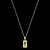 KIT - Corrente grumet 1.5mm - Pingente Plaquinha Crucifixo Vazado 2x1cm - Banhado a ouro 18K - Garantia de 01 ano - comprar online