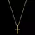 KIT - Corrente 3 por 1 Fígaro 1.5mm - Pingente Crucifixo Jesus Na Cruz 3D 2,5x1,5cm - Banhado a ouro 18K - Garantia de 01 ano - comprar online