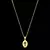 KIT - Corrente 3 por 1 Fígaro 1.5mm - Pingente crucifixo Plaquinha Oval Vazado 2x1,5cm - Banhado a ouro 18K - Garantia de 01 ano - comprar online