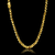 Corrente Friso S - Fecho gaveta - 8mm - Banhado a ouro 18K - Garantia de 01 ano - comprar online