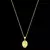 KIT - Corrente Grumet 1.5mm - Pingente Plaquinha Oval N. Sra. Aparecida Detalhado 1,7x1,4cm - Banhado a ouro 18K - Garantia de 01 ano - comprar online