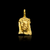 Pingente Cristo Hungria - 2,6x3,9cm - Banhado a ouro 18K - 01 ano de garantia