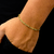 Pulseira Cartie Quina Long - Fecho canhão - 3mm - Banhado a ouro 18K - Garantia de 01 ano
