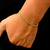 Pulseira Grumet Elo Duplo - Fecho gaveta - 2mm - Banhado a ouro 18K - Garantia de 01 ano