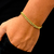 Pulseira Grumet Elo Duplo - Fecho gaveta - 5mm - Banhado a ouro 18K - Garantia de 01 ano