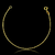 Pulseira Cadeado Quina - Fecho tradicional - 1mm - Banhado a ouro 18K - Garantia de 01 ano - comprar online
