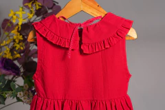 Vestido Rococo Rojo - Apapachos kids 