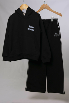 JOGGINETA LINE NEGRO - Apapachos kids 