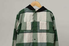 Camisa Viyela con capucha Verde