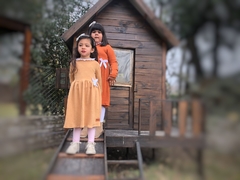 Vestido Olivia con Puntilla en el cuello - comprar online